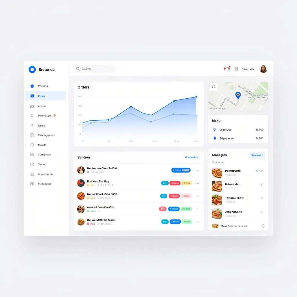 Client admin dashboard — A dashboard built for reporting.